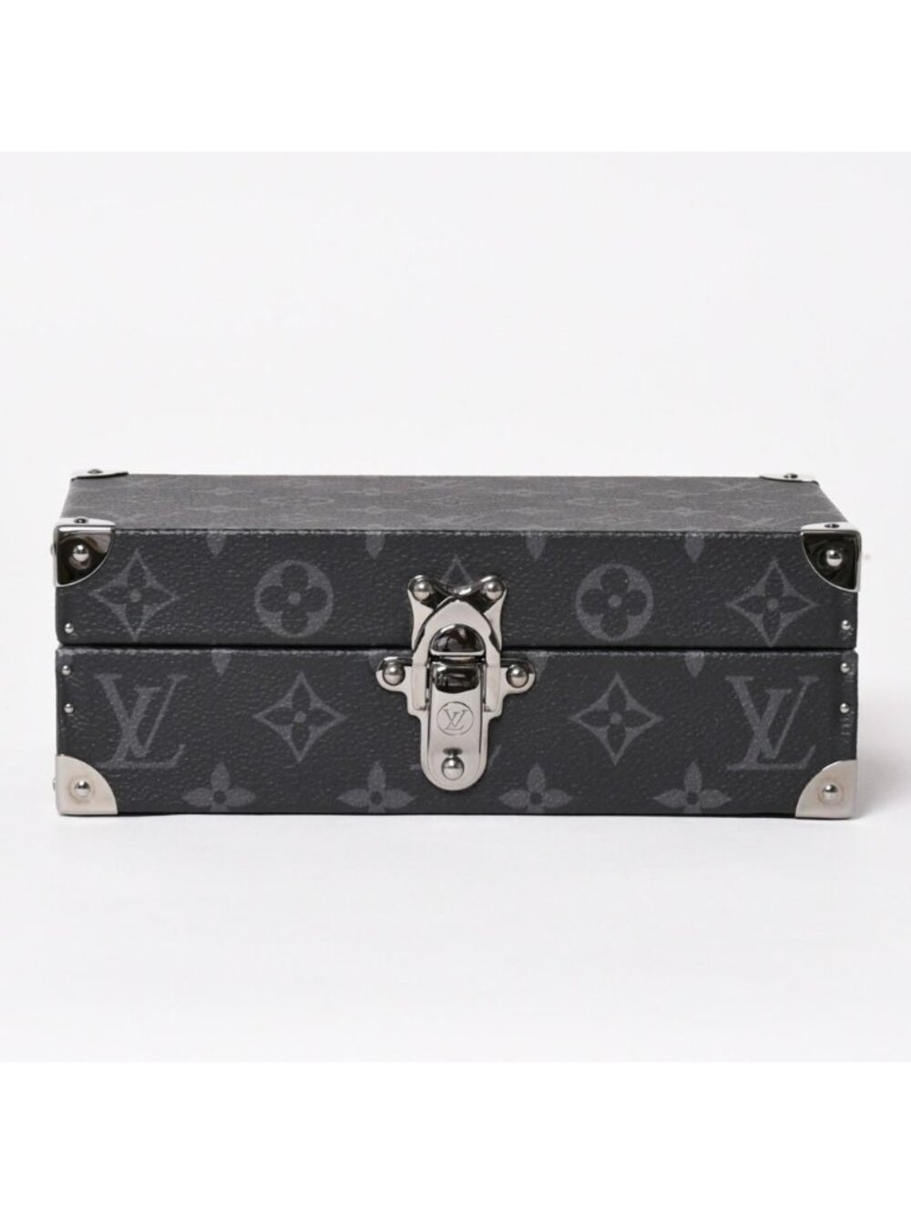 Louis Vuitton Bag Monogram Eclipse Mini Trunk Case Black